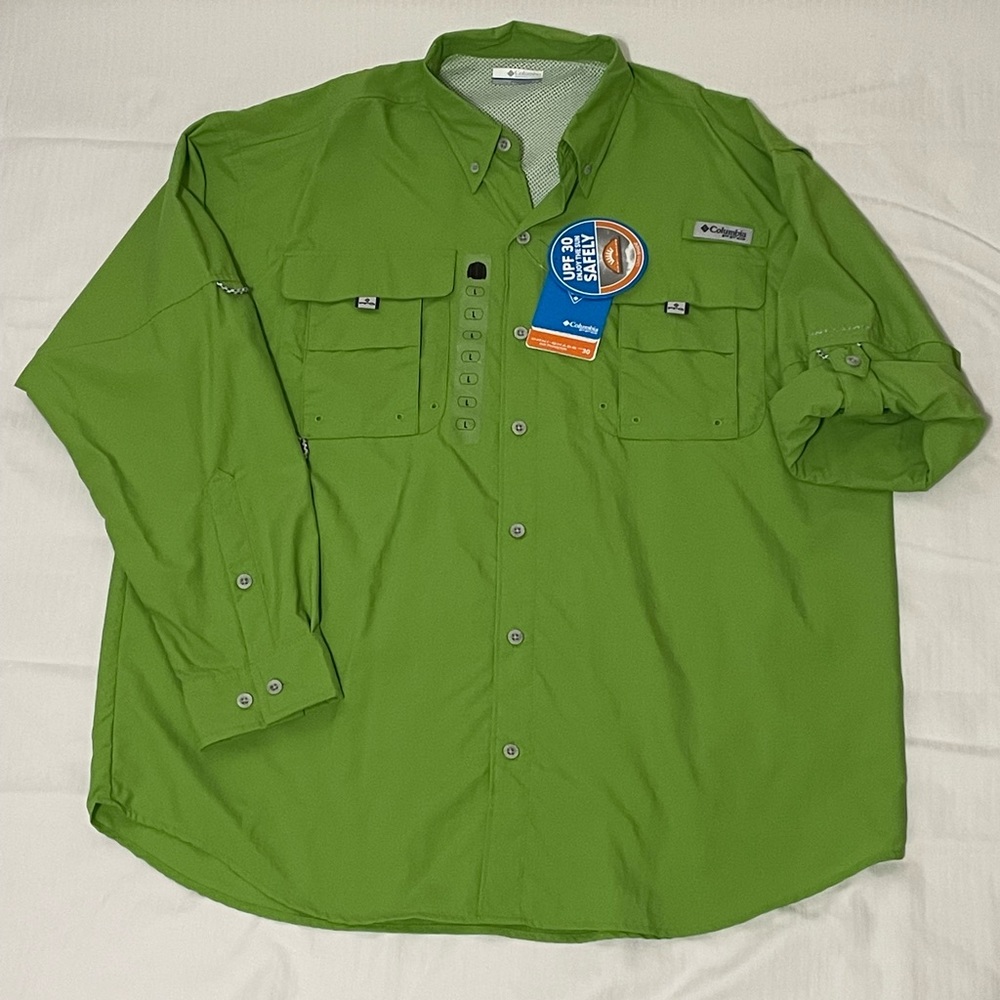 Columbia Bahama II L/S shirt men’s large